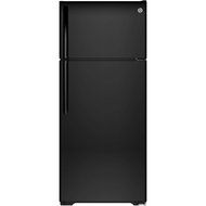 GE GIE18HGHBB 28" Top Freezer Refrigerator with 17.6 cu. ft. Capacity in Black
