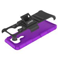LG V20 Case, HLCT Rugged Shock Proof Dual-Layer PC and Soft Silicone Case With Built-In Kickstand for LG V20 (... N7