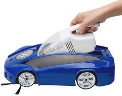 Car Shaped Robotic Vacuum Color: Blue N2