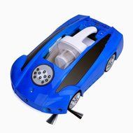 Car Shaped Robotic Vacuum Color: Blue N3