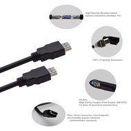 eBerry Latest Generation HDMI Real 1080P to AV CVBS RCA Composite Video Converter Adapter Box + 1.8m/6ft High... N7