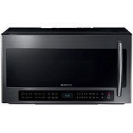 Samsung ME21H706MQG 2.1 Cu. Ft. Black Stainless Steel Over-the-Range Microwave