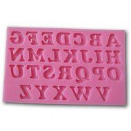 Baking Mould Silicone Letters Alphabet Trays Chocolate Mold 3d Cake Fondant Decorating Tool Wedding Cake Sugarpaste... N2