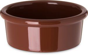 Carlisle 036228 SAN Standard Ramekin, 2.50-oz. Capacity, 1.12 x 3.00&quot;, Lennox Brown (Case of 48) N2