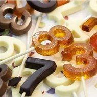 Anyana DIY Numbers Lollipop Mold Chocolate Cake Silicone Fondant Mould N2