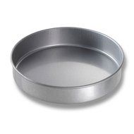 Chicago Metallic Bakeware Glazed 10 In. Round Straight-Sided Cake Pan