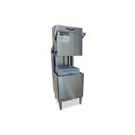 Hoshizaki JWE-620UA-6B 2" High Temperature Upright Commercial Dishwasher with Quiet 50 dBA Operation in Stainless