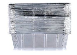 FREEDco 30 pack 2lb Loaf Pans - Disposable Aluminum Foil 2Lb Bread Pans, Standard Size - 8.63 X 4.5 X 2.6In ches... N2