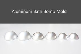 Aluminum Bath Bomb Mold Metal Bath Bomb Molds Ball Makes