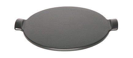 Emile Henry Made In France Flame Individual Pizza Stone, 10&quot;, Charcoal