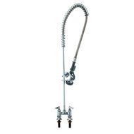 T&amp;S Brass Deck Mount Two Handle Pre-Rinse Centerset Bar Faucet