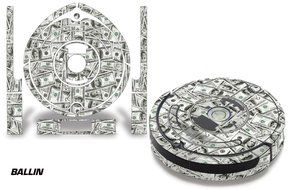 Vinyl Skin Decal Wrap For iRobot Roomba 650/655 Vacuum Stickers Accessory Kit BALLIN