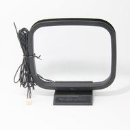 HiFi AM/FM Loop Antenna with mini connector for Sony Sharp audio receiver systems