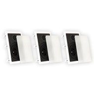 Theater Solutions TSS6W In Wall 6.5" Speakers Surround Sound Home Theater Deluxe 3 Speaker Set TSS6W-3S N5