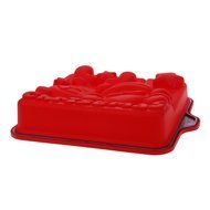 Silikomart SFT204 Silicone Let&#039;s Celebrate Bakeware Collection Cake Pan, Bear N8