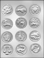 CK Products 2-Inch Zodiac Chocolate Mold