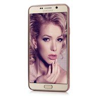 Note 5 Case,Samsung Galaxy Note 5 Case - Badalink Clear Soft TPU Case with Bling Shiny Diamonds Elegant Pink Flowers... N15