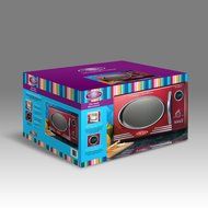 Nostalgia Electrics RMO400RED Retro Series .9 CF Microwave Oven, Red N3