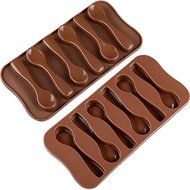 JEWSUN Silicone Spoon Chocolate Mold(set of 2) N4