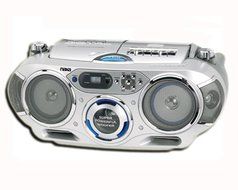 Naxa NX-238 Portable CD Player w/ AM/FM Stereo Radio N2