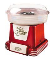 Nostalgia PCM805RETRORED Retro Series Hard &amp; Sugar Free Candy Cotton Candy Maker