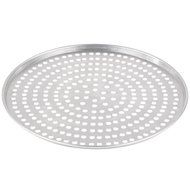 American Metalcraft A2008SP 8" x 1/2" Super Perforated Standard Weight Aluminum Tapered / Nesting Pizza Pan N3