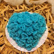 Sher Love Rose Fondant Silicone Mold Chocolate Mold N4