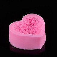 Sher Love Rose Fondant Silicone Mold Chocolate Mold N5