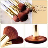 ShungHO MSQ Brand 15pcs Makeup Brushes Set,Roman Style Beauty Comestic Makeup Brushes Tools Kits