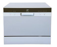 SPT SD-2224DS Countertop Dishwasher with Delay Start &amp; LED, Silver