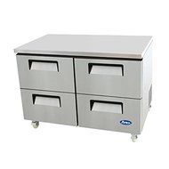 Atosa MGF8417 48'' Four-Drawer Undercounter Refrigerator