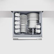 DishDrawer Tall Series DD24DDFTX7 24" Semi-Integrated Dishwasher with 14 Place Settings 9 Wash Cycles Adjustable...