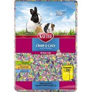 Kaytee Clean and Cozy Birthday Cake Bedding, 500 Cubic Inch N17