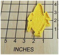 Ear of Corn Vegetable Fondant Cookie Cutter and Stamp #1362