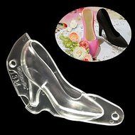 Y&amp;XL&amp;H 3D High Heel Shoe Chocolate Candy Cake Decorating PC Mould Jelly Ice Soap Mold N4