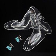 Y&amp;XL&amp;H 3D High Heel Shoe Chocolate Candy Cake Decorating PC Mould Jelly Ice Soap Mold N5