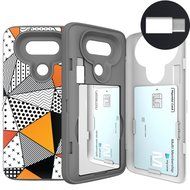 LG G5 Case, G5 Card Case, SKINU [USB type C] [Dual Layer] [Card Slot] [Drop Protection] [Wallet] with Mirror and... N9