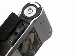 SVP T400-Silver 1280x720p True HD Camcorder with 2.4 LCD" N2