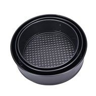 Nonstick 3pcs Different Size Pan Set By XIDAJE - Springform Round Shape Cake Mound Tart Quiche Cheesecake - Removable...