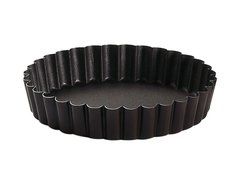 Paderno World Cuisine 2 3/8 Inch Non-stick Fluted Tartlet Mold N6