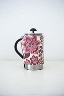 French Press Coffee Cover (12-cup, Grey Velvet) N18