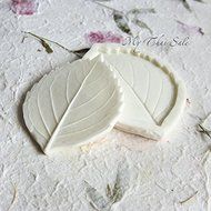 Silicone Universal Universal Leaf Veiner Mold Gum Paste Leaf Leaves Stamp Fondant Cake Cold porcelain N3