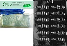 Cybrtrayd D012 Chocolate Candy Mold, Spark Plugs Dads and Moms