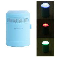 HY-BT813L Mini bluetooth speaker color LED light/TF card/Voice call/blurtooth speaker BLUE N4
