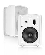 OSD Audio AP640 White 6.5-inch Indoor or Outdoor 150-Watt Patio Speaker Pair