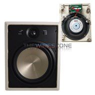 White 2-Way 8" inch 150 Watt 6 Ohms In-Wall Home Theater Speaker (pair) 150W N2