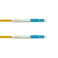 Beyondtech 1m (3.28ft) LC-LC 9/125 OS1 Duplex Singlemode PVC Fiber Optic Cable N4