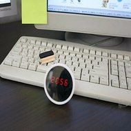 Mirror LED Digital Alarm Clock
