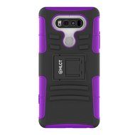 LG V20 Case, HLCT Rugged Shock Proof Dual-Layer PC and Soft Silicone Case With Built-In Kickstand for LG V20 (... N17
