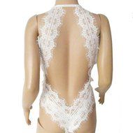 Underwear, PHOTNO Summer Beach Fashion Women Pajamas Lace Backless Jumpsuit Swimsuit Bodysuit N5